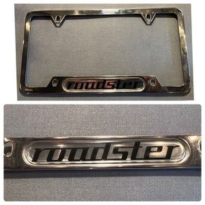Roadster License Plate Frame